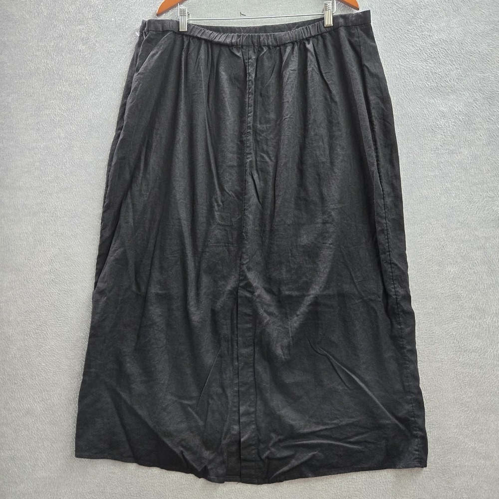 Old Navy Women Skirt XXL Black Maxi NWT‎